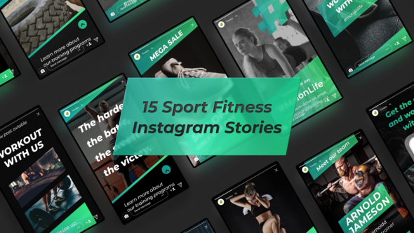 Sport Fitness Instagram - VideoHive 24128185