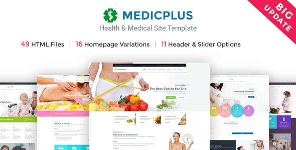 Health Medical Template - ThemeForest 15982364