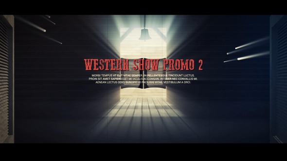 Western Show Promo - VideoHive 24132731