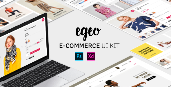 EGEO E-Commerce UI - ThemeForest 24100333