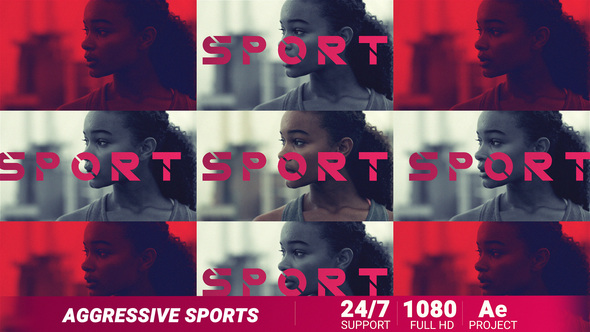Aggressive Sports - VideoHive 24136021