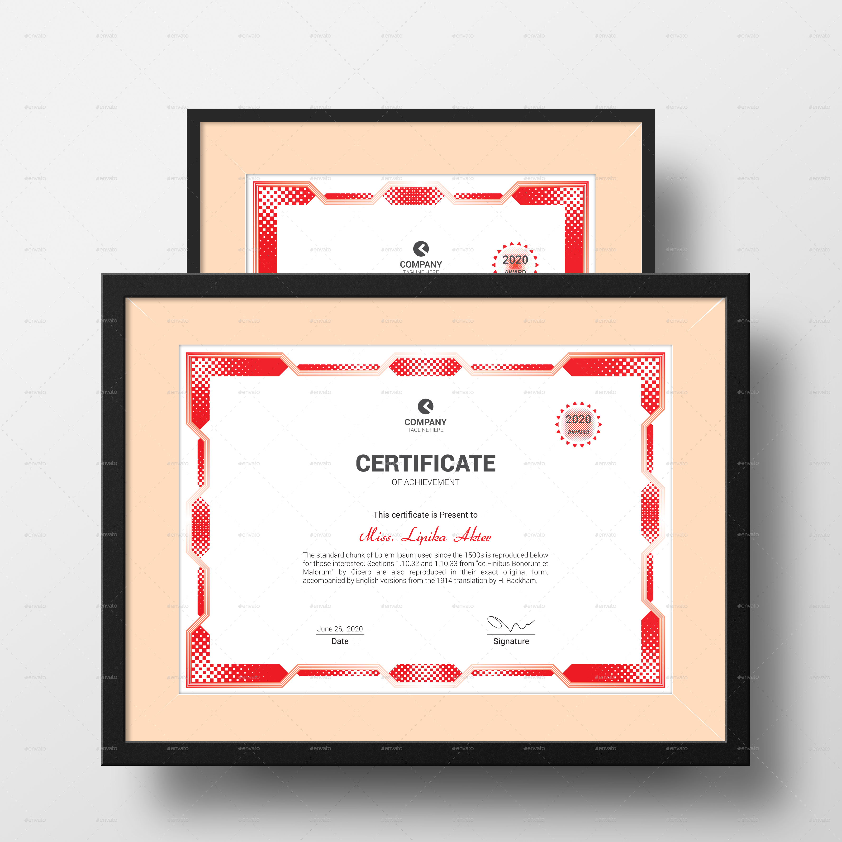 Corporate Certificate by lotus-eater | GraphicRiver