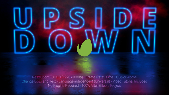 Upside Down Logo - VideoHive 24140522