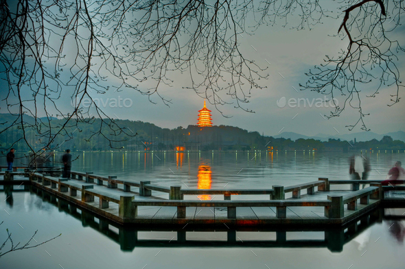 Hangzhou West Lake - Stock Photo - Images