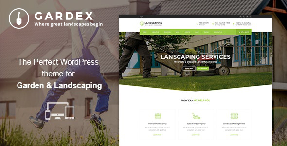 Gardex LandscapingGardening - ThemeForest 16210005