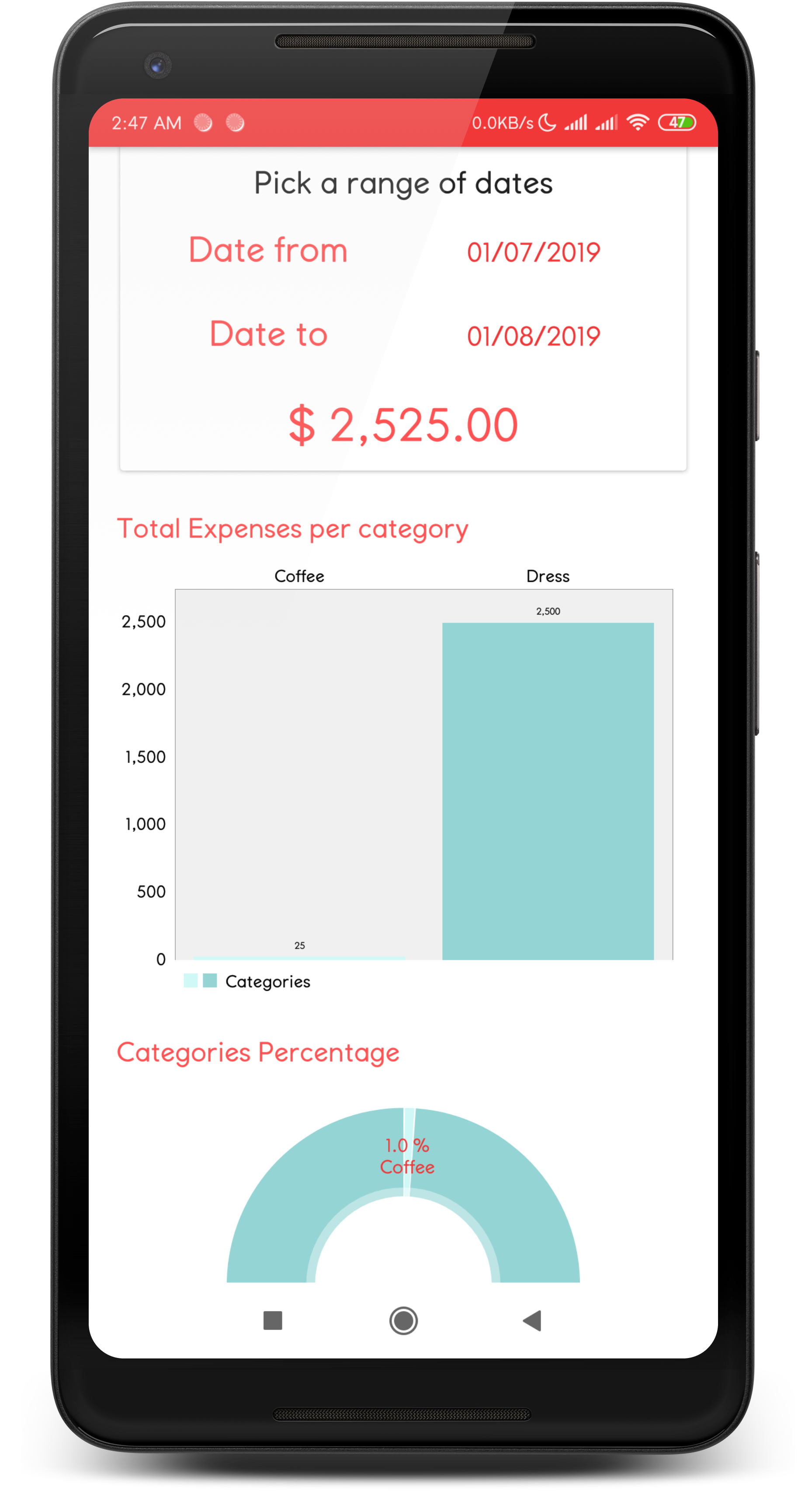 daily expenses app android