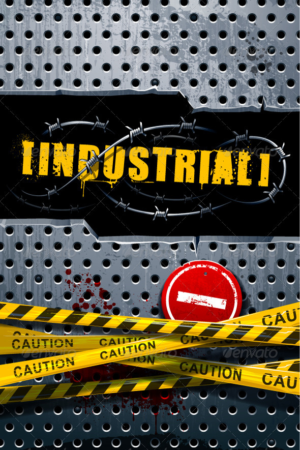 Industrial background