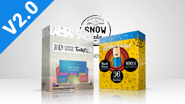 3D Pop-Up Book - VideoHive 19845454