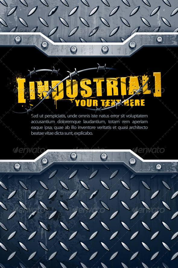 Industrial background - Backgrounds Decorative