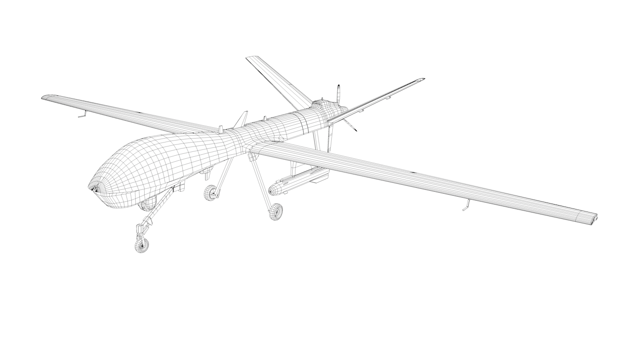 Беспилотник mq 9 reaper чертежи