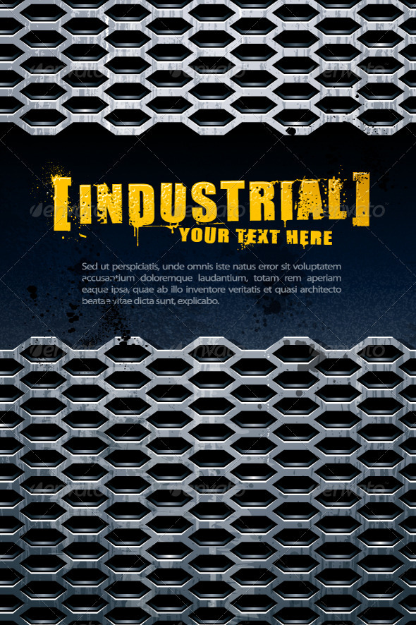 Industrial background