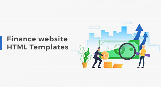 Finance Website HTML Templates