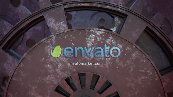 Old Gears Logo - VideoHive 24164725