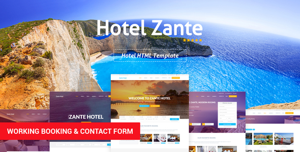 Zante - Hotel - ThemeForest 19229009