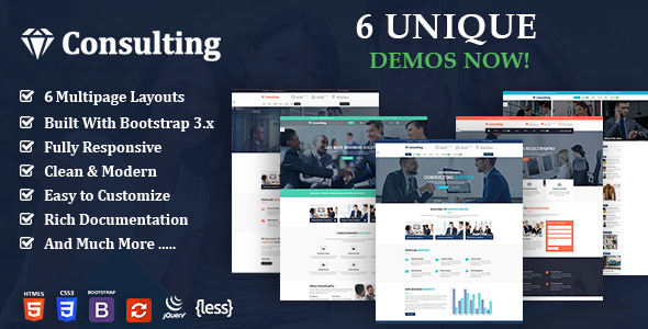 Consuler - Consulting - ThemeForest 21093454