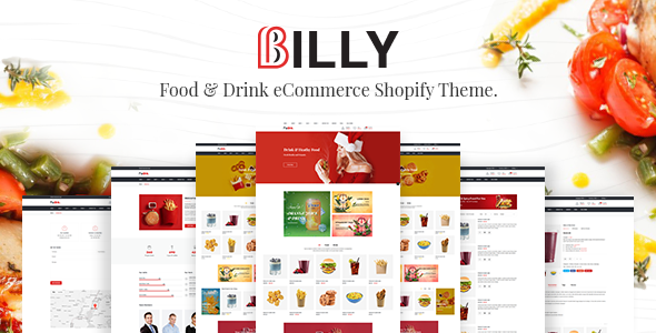 Billy - FoodDrink - ThemeForest 22612710