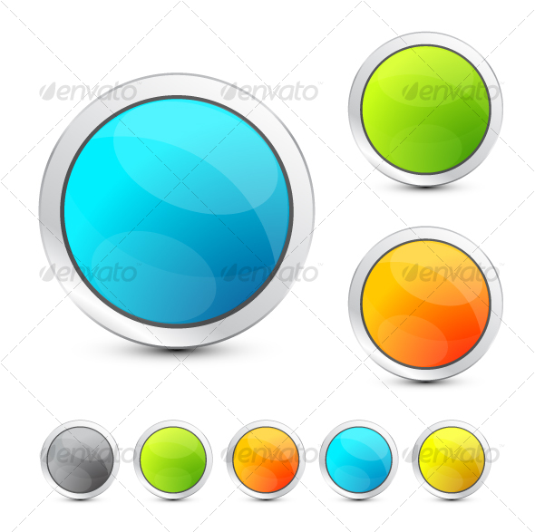 Colored buttons - Decorative Symbols Decorative