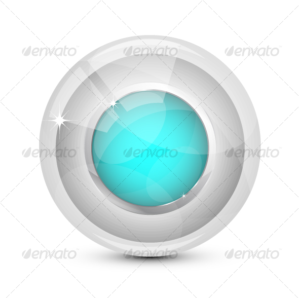 Glass button - Web Technology
