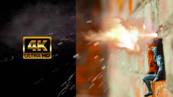 Gun Flash And Wall Hit alt