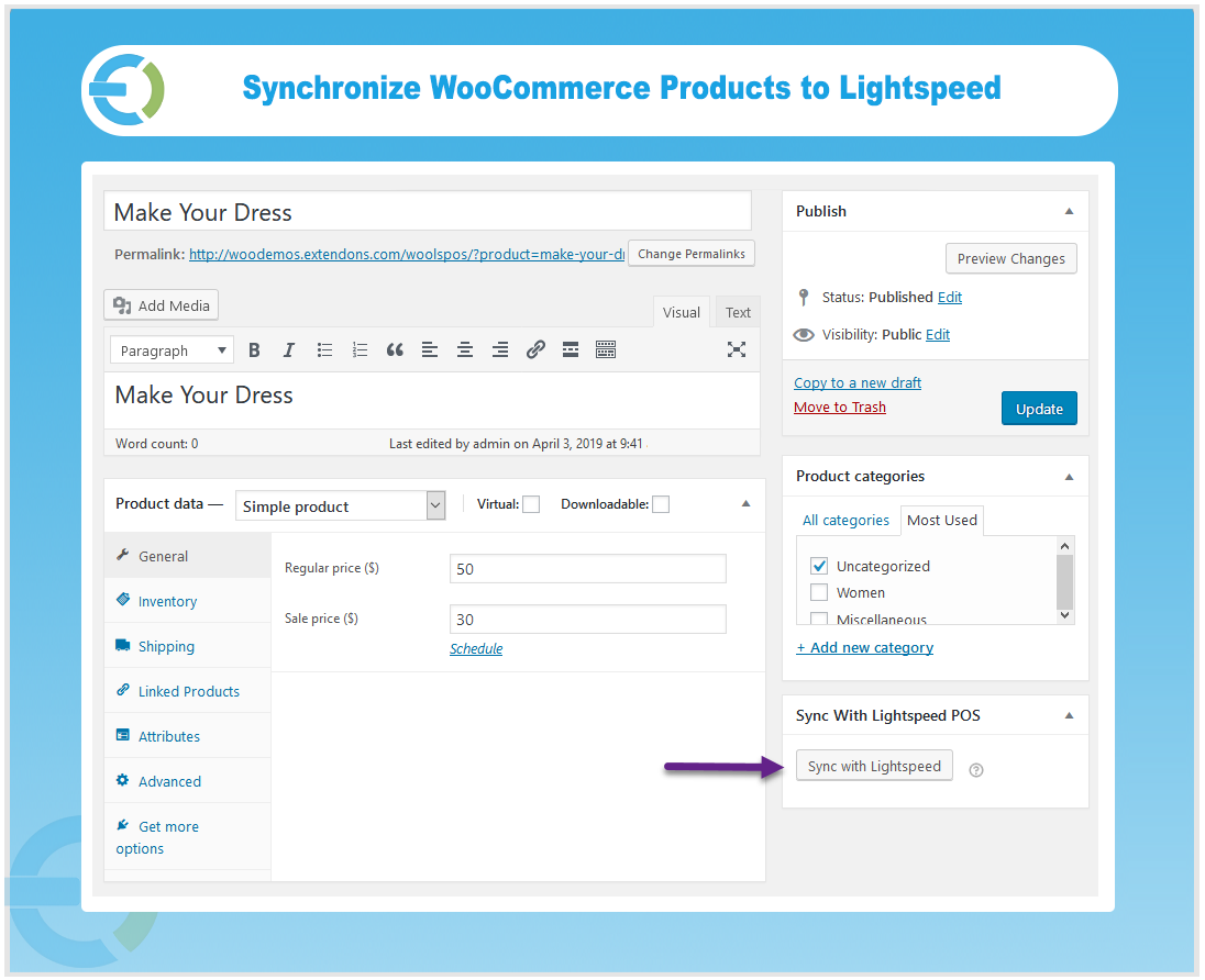 WooCommerce Lightspeed POS Integration Plugin