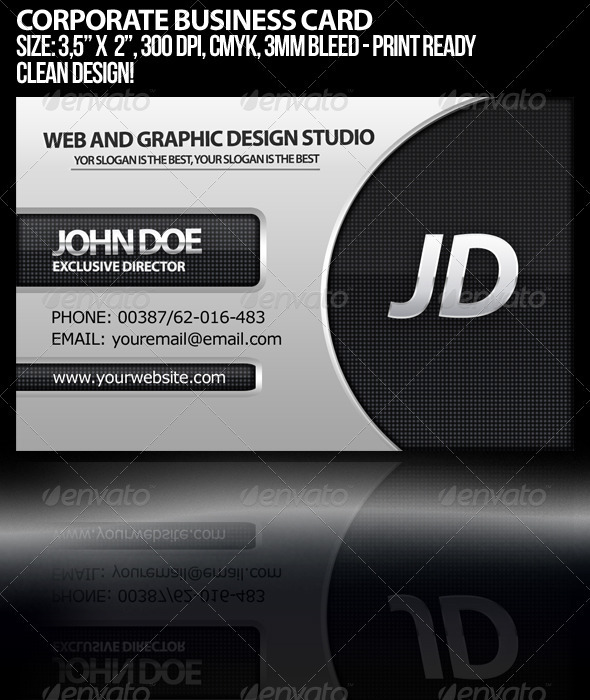 Corporate Business Card - Creative Business Cards