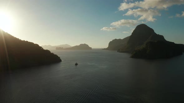 Beautiful Bay Sunset alt