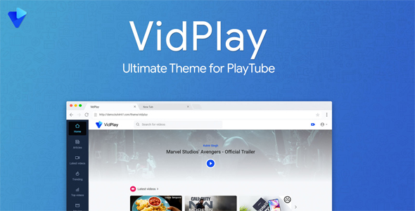 [DOWNLOAD]VidPlay - The PlayTube Theme