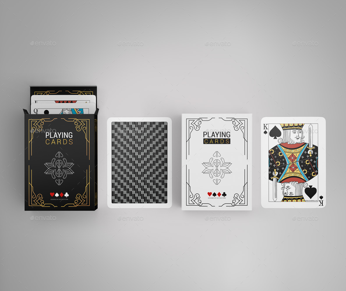 Download Playing Cards Mockup by Pixelica21 | GraphicRiver