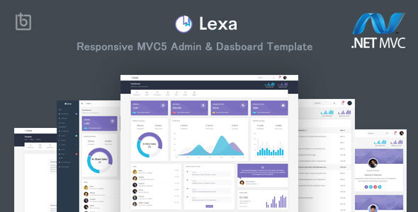 Lexa - MVC5 Admin & Dashboard Template