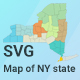 Map of New York State