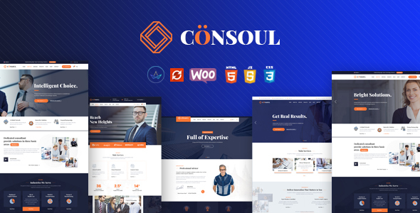 Consoul - Consulting - ThemeForest 23952720