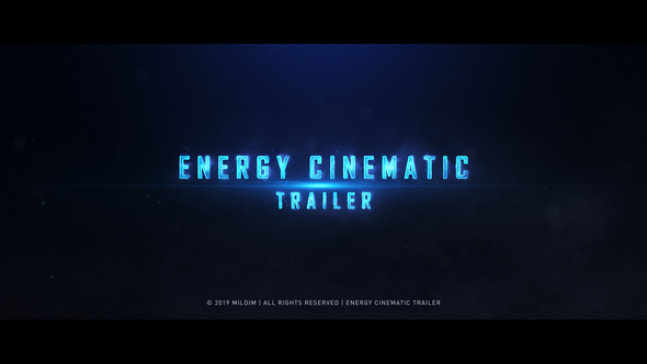 Energy Cinematic Trailer - VideoHive 24199289