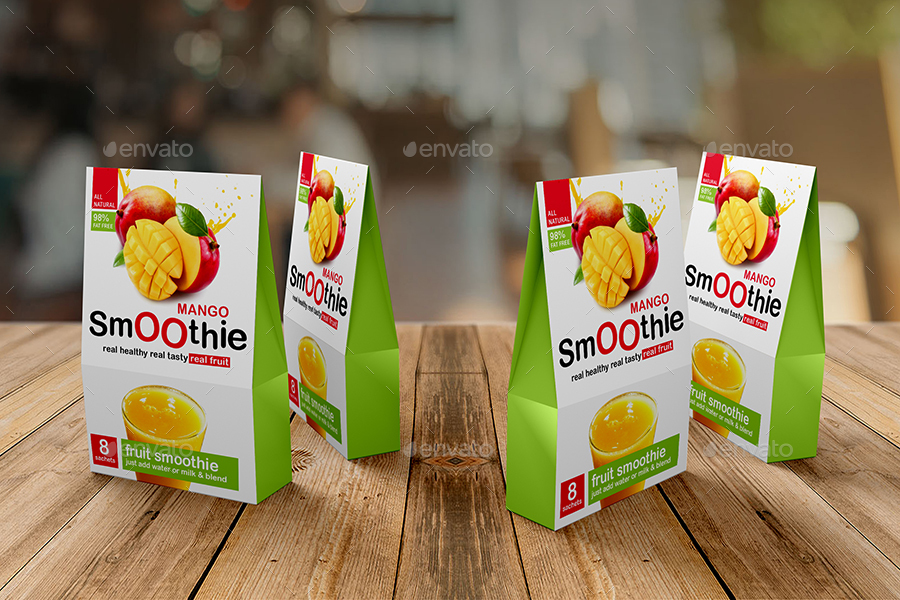 Download Juice Pouch Mock-Up by graphickey | GraphicRiver