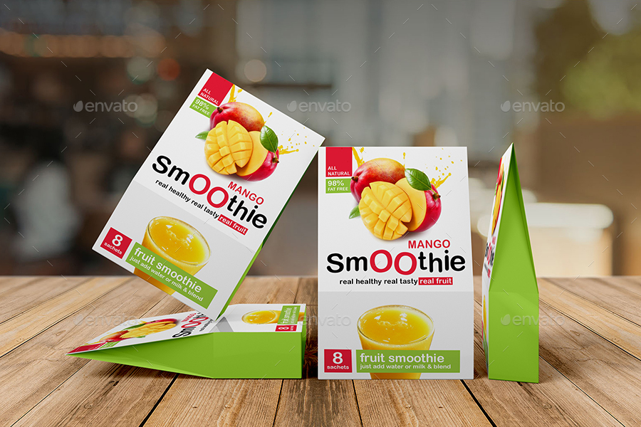 Download Juice Pouch Mock-Up by graphickey | GraphicRiver