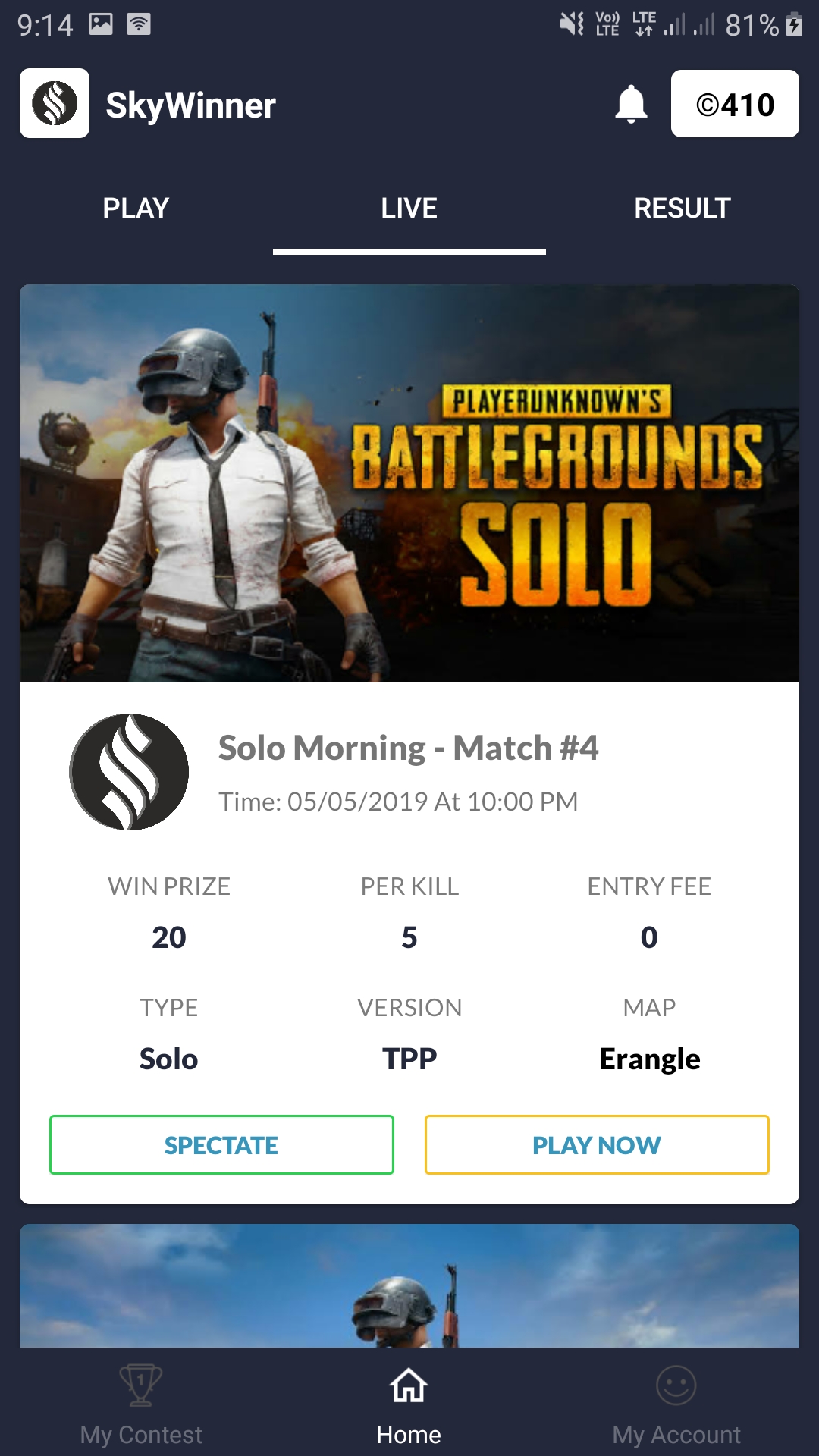 Pubg Tournament App Source Code with Admin Panel - 