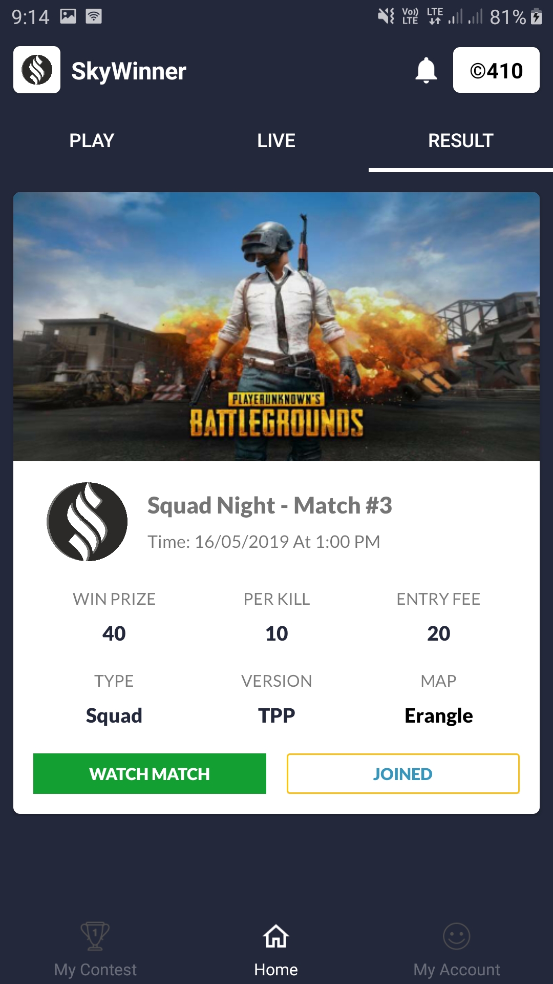 Pubg Tournament App Source Code with Admin Panel - 