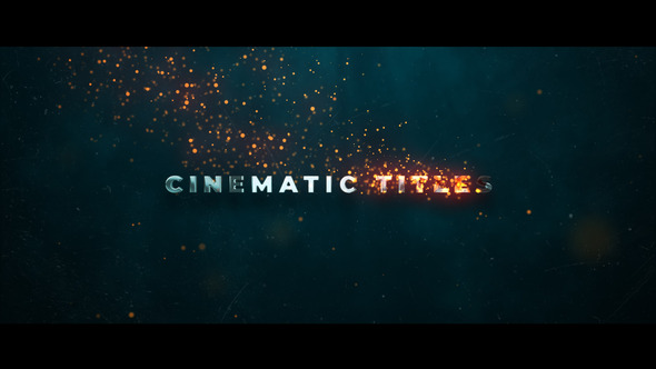 Cinematic Trailer Titles - VideoHive 24209665