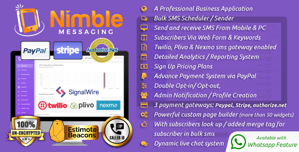 Nimble Messaging Professional - CodeCanyon 18599385