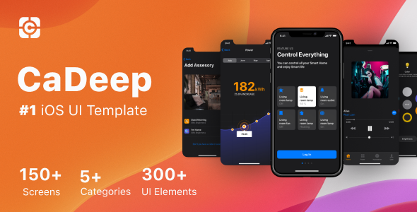 CaDeep - iOS - ThemeForest 24079517