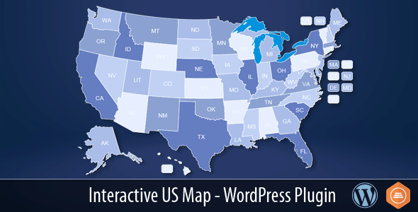Interactive US Map - WordPress Plugin