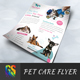 Pet Care Flyer Template