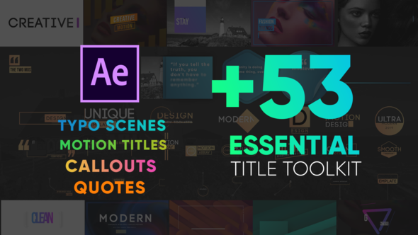 Essential Titles Toolkit - VideoHive 24218793
