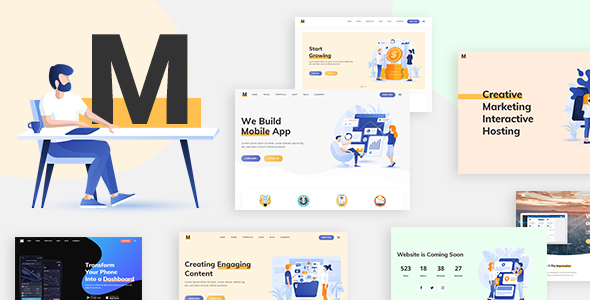 Milu – Tech and App Landing Page Theme