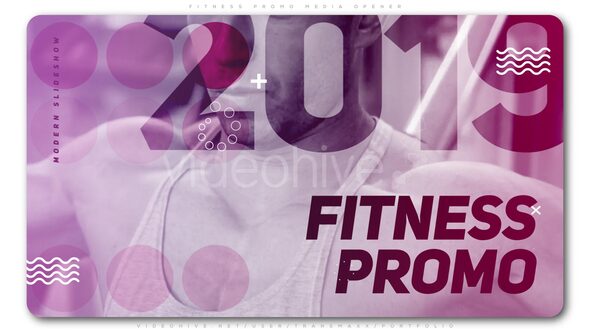 Fitness Promo Media - VideoHive 24225009