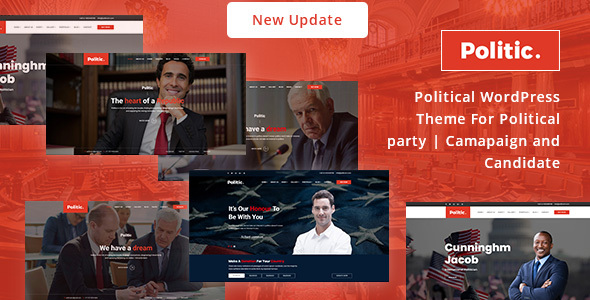 Politic – Political WordPress Theme by HasTech