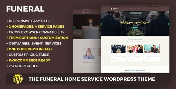 Funeral Service Responsive - ThemeForest 16073758