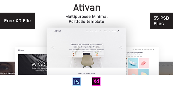 Ativan - Minimal - ThemeForest 23799247