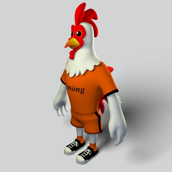 Cemong the rooster - 3Docean 24233609