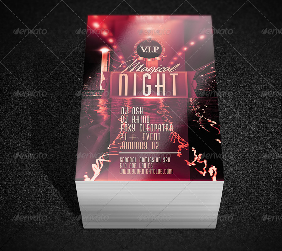 Download Stacked Flyers Mockups by kamarashev | GraphicRiver