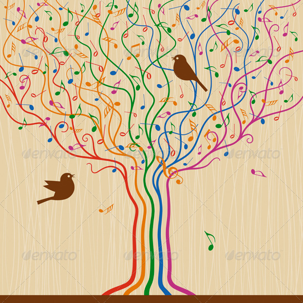 Musical Tree - Flowers & Plants Nature